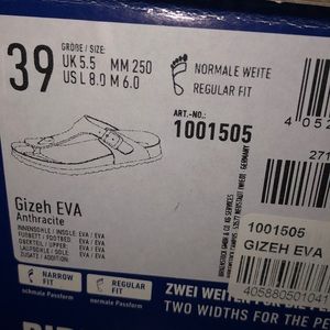 Birkenstock Shoes - Charcoal Silver Birkenstock’s Birkenstock Shoes - Charcoal Silver Birkenstock’s